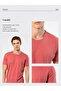 Men's 50% Modal, 50% Cotton Crew Neck Short Sleeve Summer T-Shirt