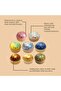 Buns Squishies Toy | Cute Buns Stress Relief Fidget Toy with PP Base – Safe TPR Material, Portable for Office, Desk Decor & Kids' Gifts - 6