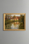The River in Manehouville - Vintage Patterned Painting - Fine Model