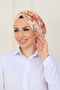 غطاء رأس خارجي مبطن ومزخرف بالذهب من قماش ساندي الفاخر - 2