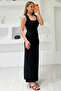 Soft Touch Drawstring Modal Long Dress - 2