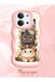 Redmi 15C 5g Compatible Case Camera Protector Pink Silicone Couple Phone Case Cat Pattern - 2