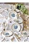 Yediveren Model Gold Gilded 6-Person 12-Piece Luxury Tea Set