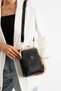Women's Scholarship Gold Accessory Adjustable Cross Strap Faux Leather Shoulder and Crossbody Bag S-1433 - 4