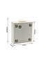 Wardrobe Light Door Switch White (Pack of 4) Auto ON/OFF Cabinet Switch for Closet, Cupboard & Drawer Lights, Compatible with LED Strip & Halogen Bulbs, 2A 250V - 5