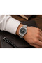 Royale Men's Luxury Watch – Arabic Numeral Dial, Fluted Bezel, Date Display & Premium Stainless Steel Jubilee Bracelet - 5