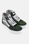 Women Sk8 Hi Tapered Lace Up Skate Shoes, Multicolor - 2