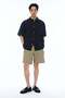 Loose Fit Short-sleeved seersucker shirt - 2