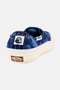 Kids Boy Circle Vee Lace Up Outdoor Sneakers Shoes, Navy - 2