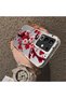 Vivo Y29 Compatible Silicone Edge Hard Back Case Couple Phone Case with Floral Pattern - 4