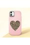 Samsung Galaxy A05 Compatible Case Camera Protector Pink Silicone Couple Phone Case Heart Pattern