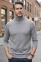 Men's Non-Pilling Throat Knitwear Sweater Fisherman Knitwear Sweater