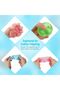 Squishy Ice Cube Stress Balls, Slow Rising Stress Relief Toy, Squeeze Ball Fidget Toy (Purple) - 4