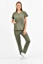 Lycra Army Green Surgical Suit - 3