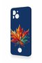 Reeder S23 Pro Max Compatible Colorful Leaf Pattern Silicone Case - 3