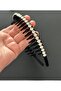 Black Velvet Scalloped Crystal Stone Stripe Row Crown Female Child Tiara - 4