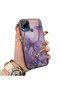 Realme C15 Compatible Silicone Edge Hard Back Case Couple Phone Case with Butterfly Pattern