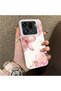 Oppo Find X9 Pro 5g Compatible Silicone Edge Hard Back Case Couple Phone Case with Floral Pattern - 3