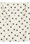 Xside Beige Polka Dot Waist-Slit Dress - 5