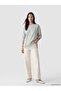 Nevavm Lace Detailed Soft Touch Women's Sweatshirt Tunic with a Difference - 2