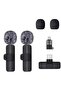 N9 Mini Mic Pro Wireless Microphone for iPhone iPad Android Lavalier Microphone for Video Recording -2 Pack - 6