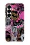 Samsung Galaxy S23 Fe Compatible Printed Transparent Phone Case |   Collection: Chromatica Aura