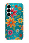 Samsung Galaxy S23 Fe Compatible Printed Transparent Phone Case |   Collection: Pastel Flowers
