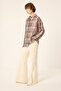 Saten Plaid Shirt - 3