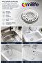 2 Pieces Plastic Sink Drain Strainer Kitchen Sink Drain Filter Hair Hairball Food Residue Catcher - 6
