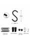 Kitchen Furniture Accessory Hanger with Hook for Spoon Mug Cup Holder Matsiyah Metal Product (Length 80cm) - 3