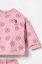 Embroidered Baby Girl Pink Long Sleeve Pajama Set Usb3247-C-V1 - 2