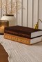 Set of 2 Fabric Decorative Book Boxes – D & Mc Book-Looking Hidden Storage Box - 4
