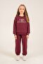 Girl's Embroidered Purple Long Sleeve Tracksuit Set Us2705-C-V2 - 6