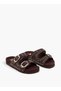 Women Studded Slip-On Sandals