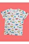 100% Cotton Kids Capri Set # Printed Children's Capri Set # Arabadesenlitakım # Laundry Room - 2