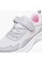 Girls Panelled Hook & Loop Sports Shoes - 7