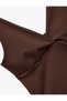 Slim Fit Interlock Sleeveless V-Neck Sports Blouse - 3