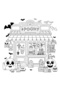 Spooky Shop Coloring Book 30 Pages - 7