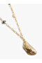 Beaded Seashell Chain Necklace - 3