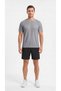 Men's Gray Color Breathable Sweat-Wicking Sports T-Shirt