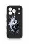 Honor 600 Pro Compatible Good and Evil Pattern Silicone Case - 2