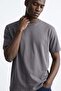 Men's Crew Neck Regular Fit T-Shirt - Anthracite