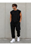 Unprinted Zero Sleeve Crew Neck T-Shirt