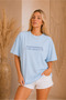 Women's Oversize Minimal Word Print Summer T-Shirt Women's Adult T-Shirt Basic T-Shirt Crew Neck Printed Short Sleeve Summer Combed Cotton T-Shirt - 4