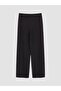Lcw Vision Black Modal Blend Wide Leg Women's Trousers - 6