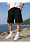 2-Piece Shorts Men's (Black-Grey) Basic Summer Shorts Set - Comfortable Fit Above the Knee 2-Piece Economic Package - 3