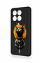 Poco X6 Pro Compatible Egyptian Cat God Patterned Silicone Case - 4
