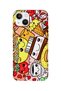 iPhone 14 Compatible Printed Transparent Phone Case |   Collection: Snacktoon Delight