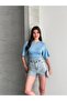 Waist-Tied Viscose Blouse - 3