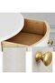 Multifunction Scandinavian Style Floor Lamp Coffee Table Smart Light Bedside Table with 2 Shelves - 8